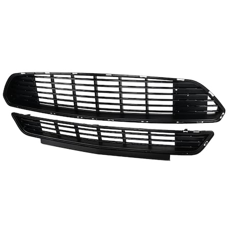 Spec-D Tuning Ford Mustang Ca Type Grille 15-17 HG-MST15CA-BN